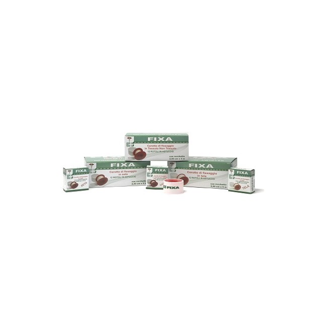 Cura Farma Cerotto Tessuto Non Tessuto Curamed Fixa 2,5 X 500 Cm Con Rocchetto Cura Farma Cerotto Tessuto Non Tessuto Curamed Fixa 2,5 X 500 Cm Con Rocchetto