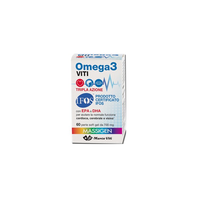 Marco Viti Omega3 Viti Tripla Azione 60 Perle Marco Viti Omega3 Viti Tripla Azione 60 Perle