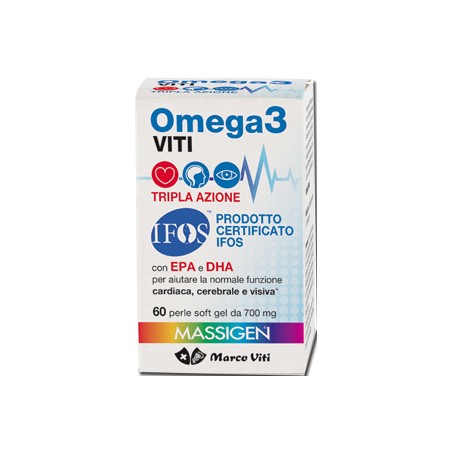 Marco Viti Omega3 Viti Tripla Azione 60 Perle