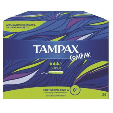 Fater Tampax Compak Super 24 Pezzi