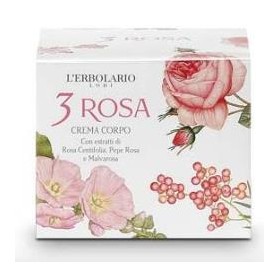 L'erbolario 3 Rosa Crema Corpo 200 Ml