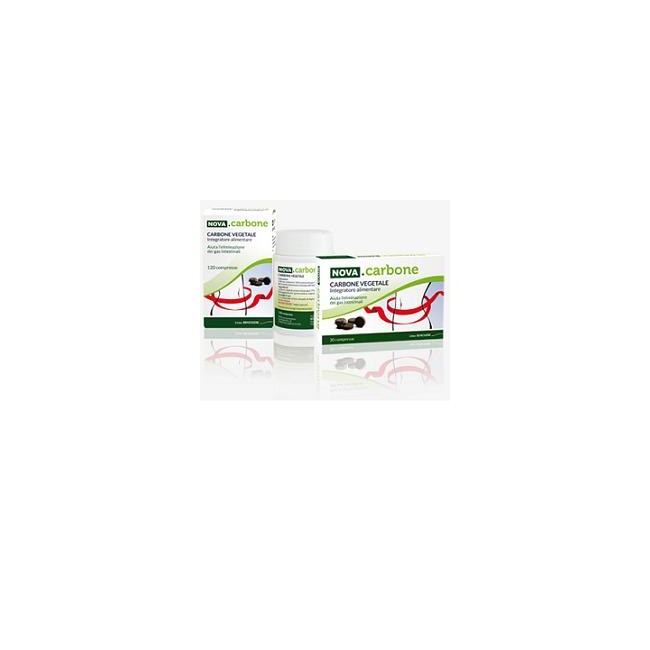 Nova Argentia Nova Carbone Vegetale 120 Compresse Nova Argentia Nova Carbone Vegetale 120 Compresse