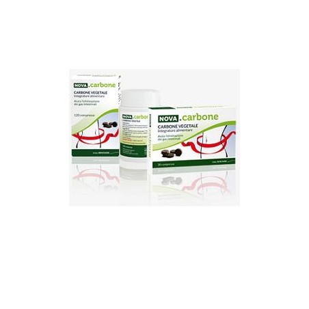 Nova Argentia Nova Carbone Vegetale 120 Compresse