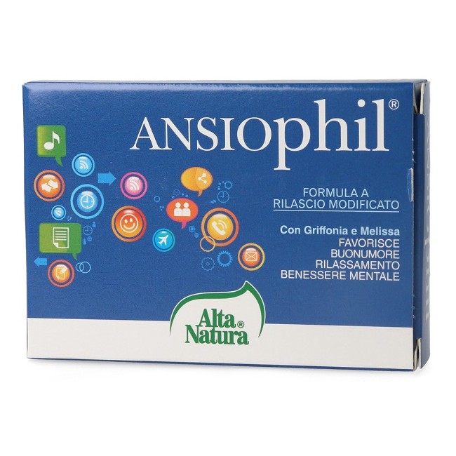Alta Natura Ansiophil 15 Compresse 850mg