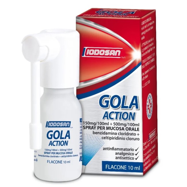 Gola Action 1,5 mg Spray Per Mucosa Orale 10 ml