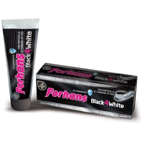 Forhans Dentifricio Gel Black4White 75ml