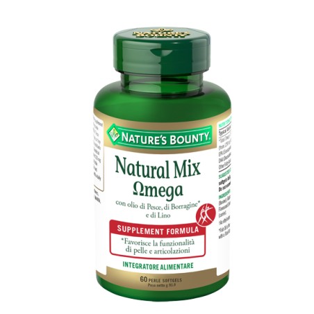 Nature' S Bounty Natural Mix Omega 60 Perle Nature' S Bounty Natural Mix Omega 60 Perle