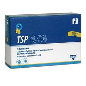 Diadema Farmaceutici Tsp 0,5% Soluzione Oftalmica Umettante Lubrificante 30 Flaconcini Monodose 0,5 Ml