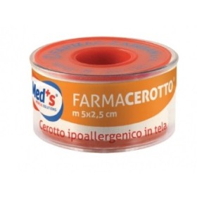 Farmac-zabban Cerotto Meds Ipoallergenico Tela 500x2,5 Cm Ssr