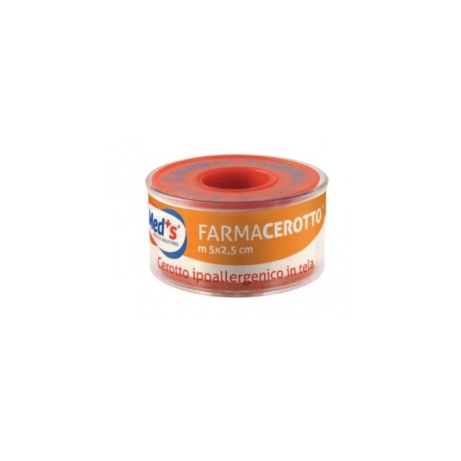 Farmac-zabban Cerotto Meds Ipoallergenico Tela 500x2,5 Cm Ssr