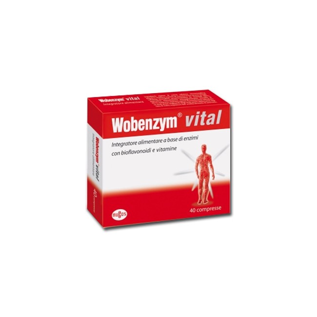 Nestlè Wobenzym Vital 40 Compresse Nestlè Wobenzym Vital 40 Compresse