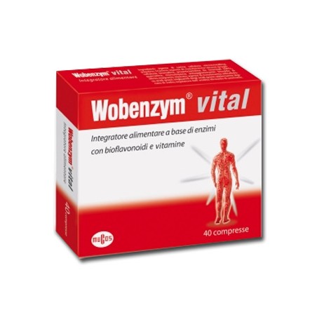 Nestlè Wobenzym Vital 40 Compresse Nestlè Wobenzym Vital 40 Compresse