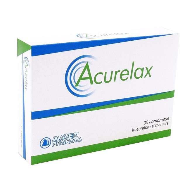 Maven Pharma Acurelax Integratore Alimentare 30 Compresse Maven Pharma Acurelax Integratore Alimentare 30 Compresse