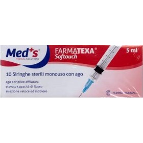 Farmac-zabban Siringa Meds 2,5 Ml 2 Gauge 5/3 10 Pezzi
