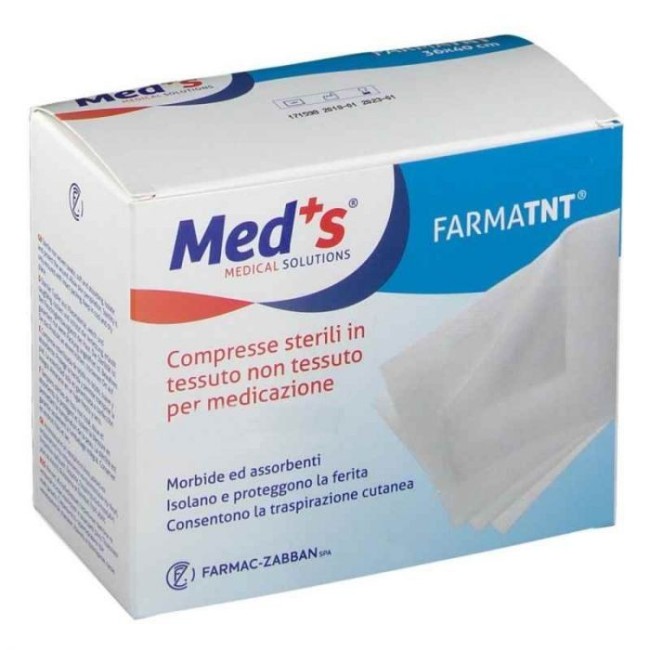 Farmac-zabban Garza Compressa Meds 12/12 36x40cm 12 Pezzi Farmac-zabban Garza Compressa Meds 12/12 36x40cm 12 Pezzi