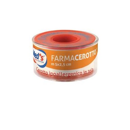 Farmac-zabban Cerotto Meds Ipoallergenico Tela 500x2,5 Cm Farmac-zabban Cerotto Meds Ipoallergenico Tela 500x2,5 Cm