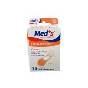 Farmac-zabban Cerotto Meds Poliuretano Ipoallergenico Classico Medio 20 Pezzi