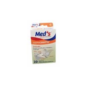Farmac-zabban Cerotto Meds Strip Delicato Tessuto Non Tessuto Assortiti 20 Pezzi