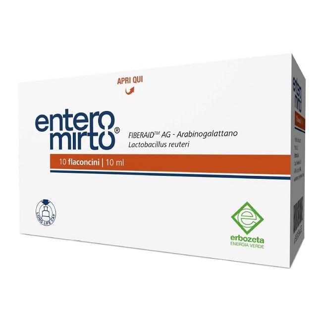 Erbozeta Entero Mirto 10 Flaconcini Da 10 Ml Erbozeta Entero Mirto 10 Flaconcini Da 10 Ml