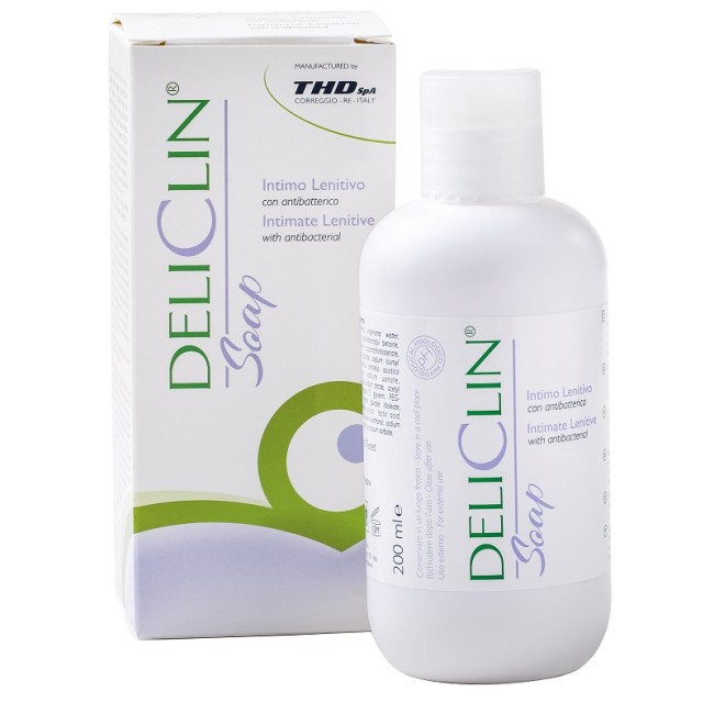 Thd Deliclin Soap Detergente Intimo Lenitivo Con Antibatterico 200 Ml Thd Deliclin Soap Detergente Intimo Lenitivo Con Antibatterico 200 Ml