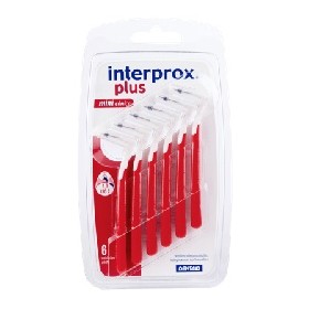Dentaid Interprox Plus Miniconico Rosso 6 Pezzi
