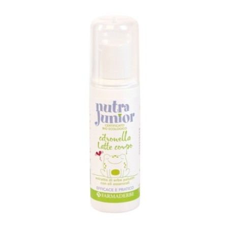 Farmaderbe Nutra Junior Citronella Latte Emulsione Flacone 100 Ml