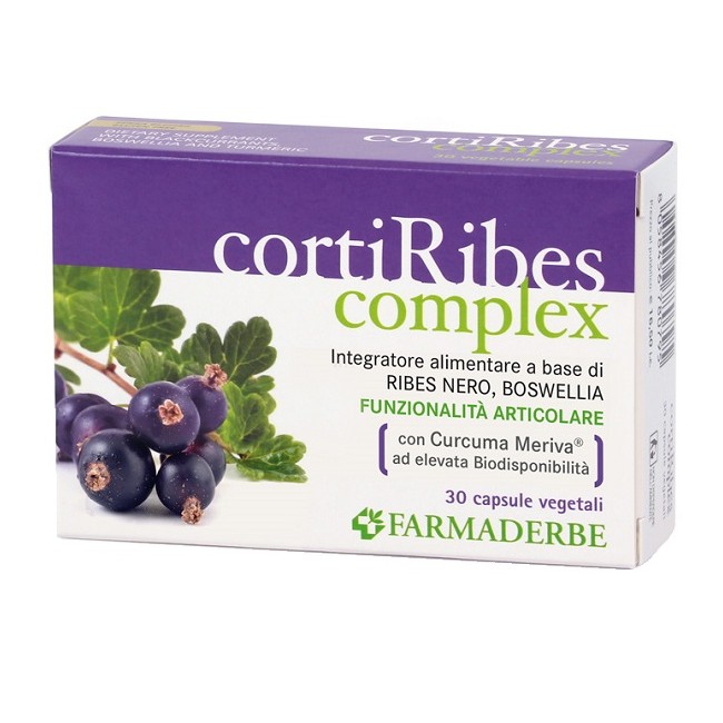 Farmaderbe Corti Ribes Complex 30 Capsule Farmaderbe Corti Ribes Complex 30 Capsule