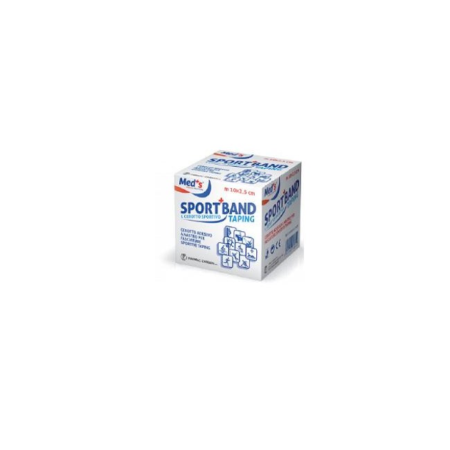 Farmac-zabban Cerotto Meds Tela Bianca Sportivo 1000x2,5 Cm Farmac-zabban Cerotto Meds Tela Bianca Sportivo 1000x2,5 Cm