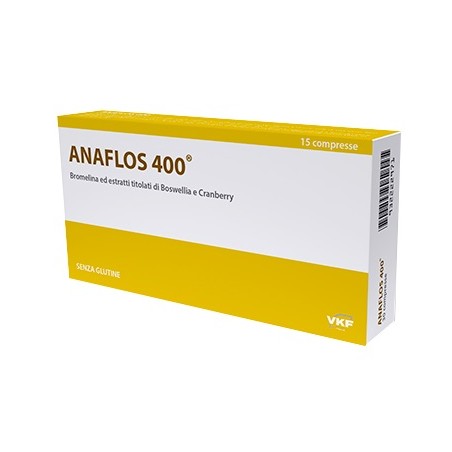 Vkf Italia Anaflos 400 15 Compresse 400 Mg Vkf Italia Anaflos 400 15 Compresse 400 Mg