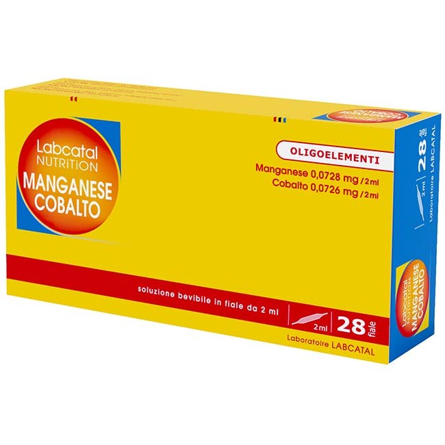 Labcatal Nutrition Manganese/cobalto 28 Fiale 2 Ml