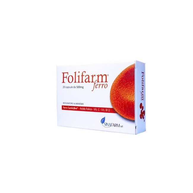 Sinafarm Folifarm Ferro 20 Capsule