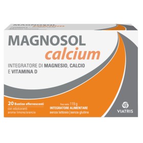 Meda Pharma Magnosol Calcium Polvere Effervescente 20 Bustine