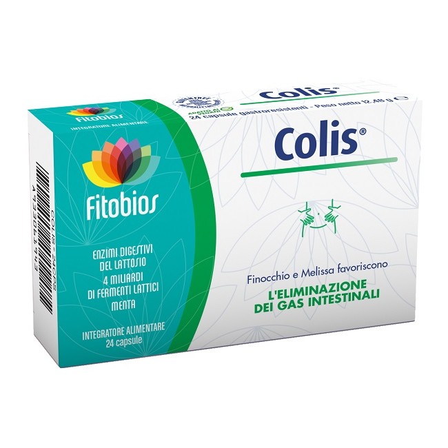 Fitobios Colis 24 Capsule Gastroresistenti 520 Mg