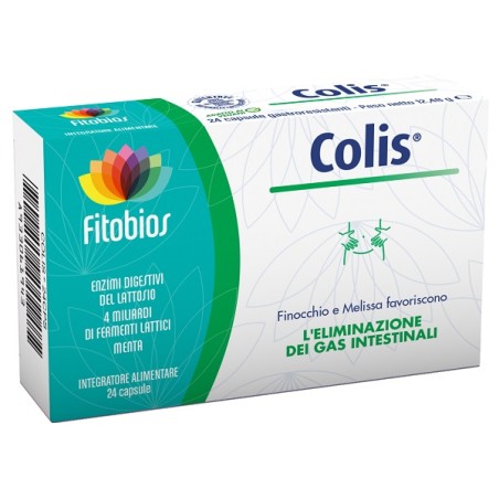 Fitobios Colis 24 Capsule Gastroresistenti 520 Mg Fitobios Colis 24 Capsule Gastroresistenti 520 Mg