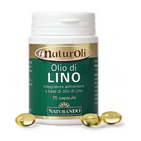 Naturando Naturoli Olio Di Lino 70 Capsule Molli
