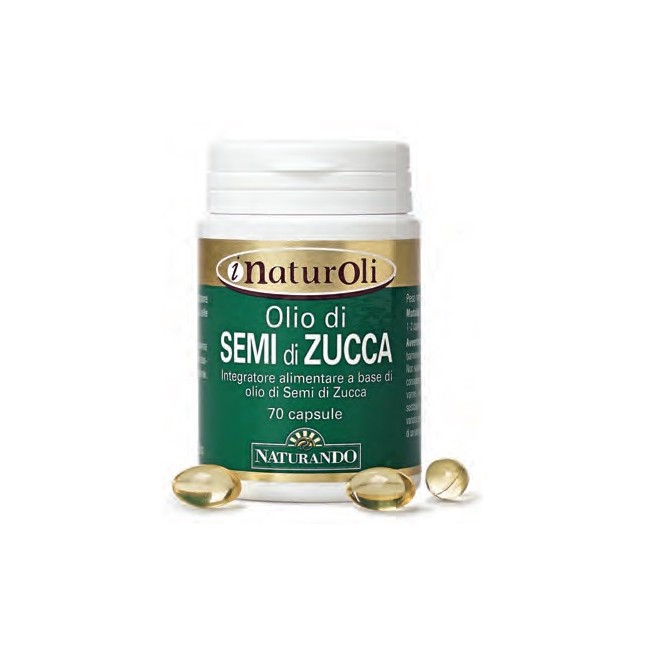 Naturando Naturoli Olio Di Semi Di Zucca 70 Capsule Naturando Naturoli Olio Di Semi Di Zucca 70 Capsule