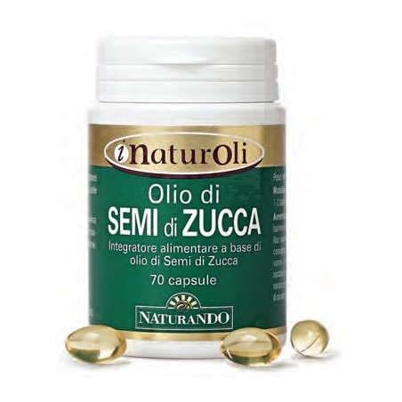 Naturando Naturoli Olio Di Semi Di Zucca 70 Capsule