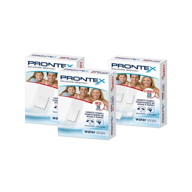 Safety Cerotto Prontex Water Strips Assortito 20 Pezzi