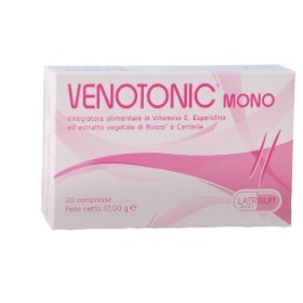 Laerbium Pharma Venotonic Mono 20 Compresse 850 Mg