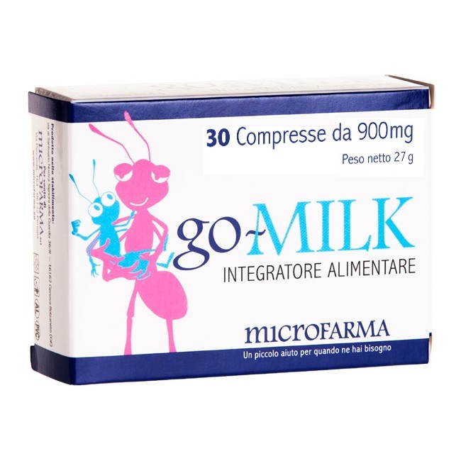 Microfarma Go-milk 30 Compresse Microfarma Go-milk 30 Compresse