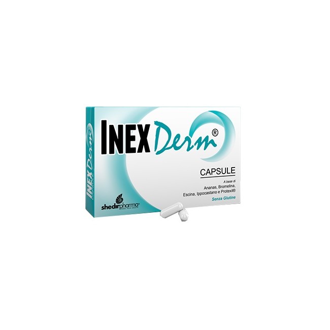 Shedir Pharma Inexderm 30 Capsule Blister Astuccio 15,75 G Shedir Pharma Inexderm 30 Capsule Blister Astuccio 15,75 G