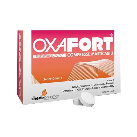 Shedir Pharma Oxafort Blister 48 Compresse Masticabili In Astuccio 72 G Shedir Pharma Oxafort Blister 48 Compresse Masticabili In Astuccio 72 G
