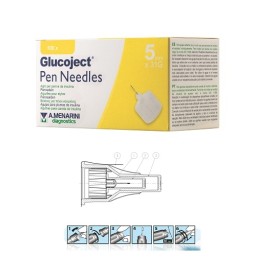 Menarini Ago Per Penna Da Insulina Glucoject Lunghezza 5 Mm Gauge 31 100 Pezzi