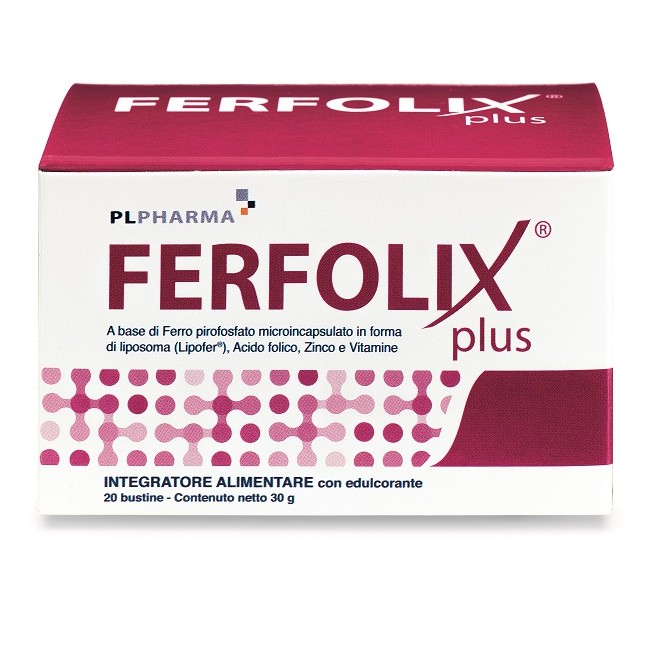Pl Pharma Ferfolix Plus 20 Bustine