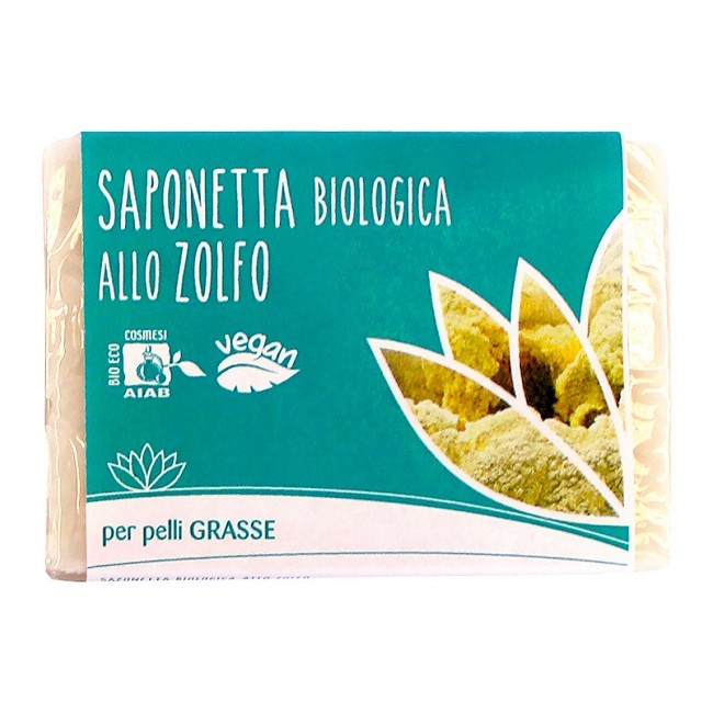 Fior Di Loto Saponetta Zolfo Bio Fior Di Loto Saponetta Zolfo Bio
