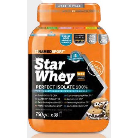 Named Star Whey Cookies & Cream 750 G Named Star Whey Cookies & Cream 750 G