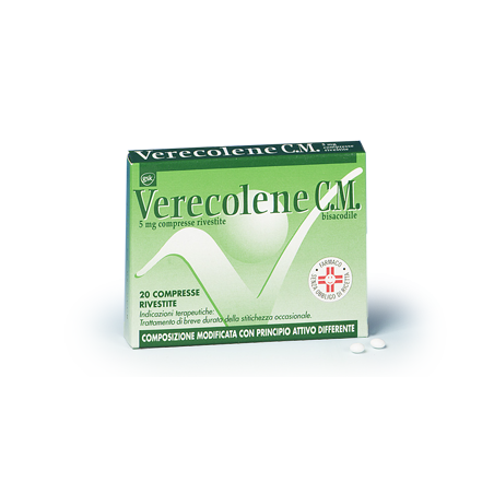 Verecolene C.M. 5 mg Lassativo Verecolene C.M. 5 mg Lassativo