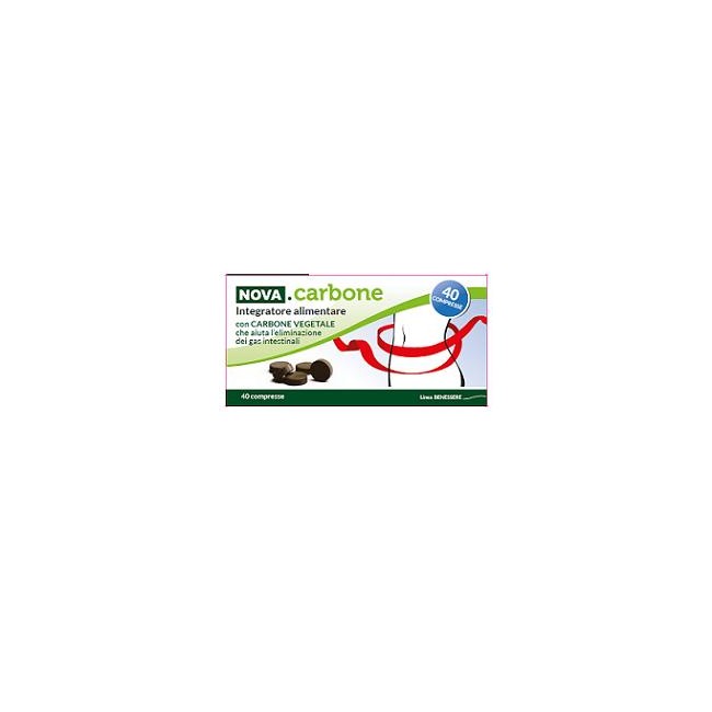 Nova Argentia Nova Carbone Vegetale 40 Compresse Nova Argentia Nova Carbone Vegetale 40 Compresse