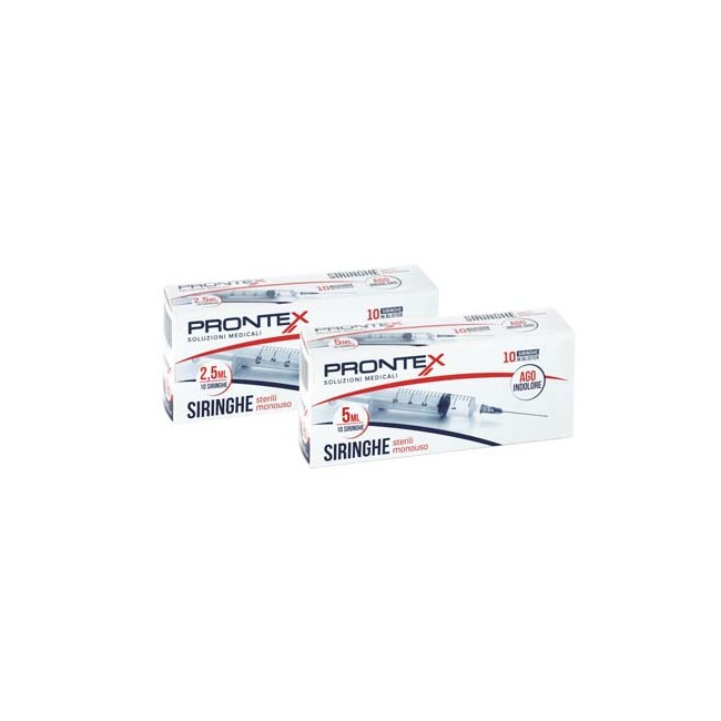 Safety Siringa Prontex 5 Ml Ago Ind 10 Pezzi Safety Siringa Prontex 5 Ml Ago Ind 10 Pezzi