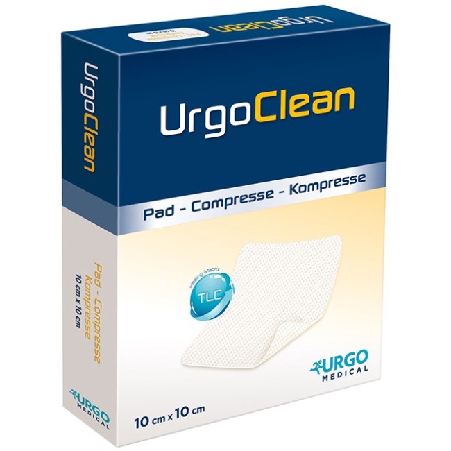 Urgo Medical Medicazione Tnt Assorbente Gelificante Urgoclean 10x10cm 10 Pezzi